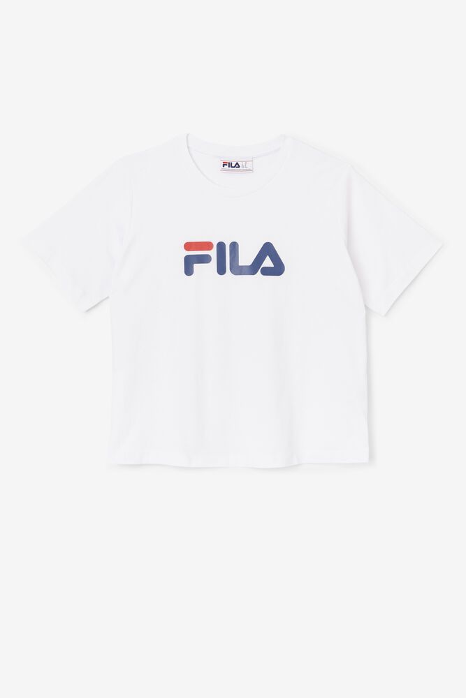 Fila T Skjorte Dame Hvite Thea 056831-UES